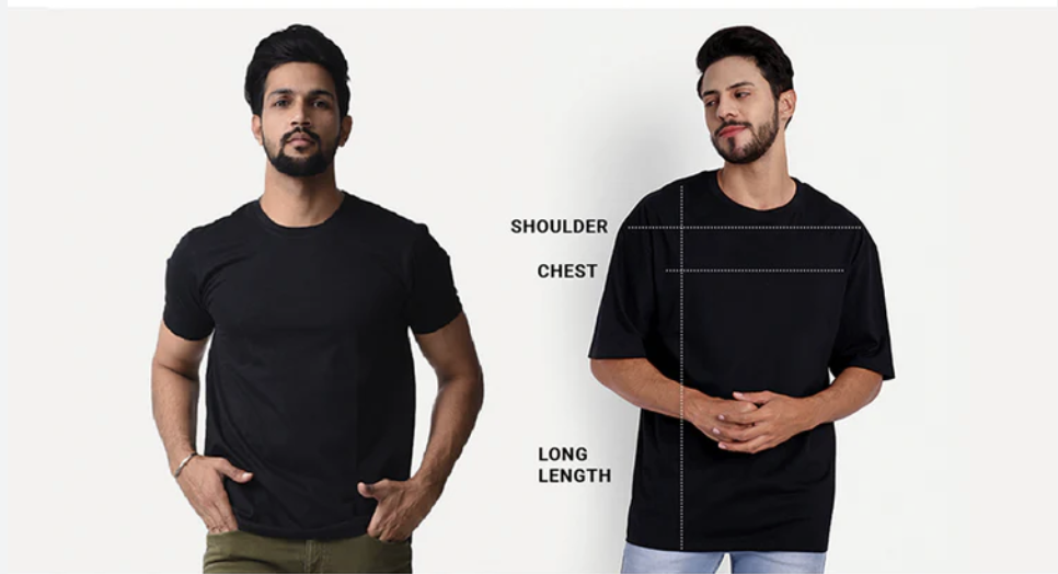 Drop Shoulder vs Half Sleeve